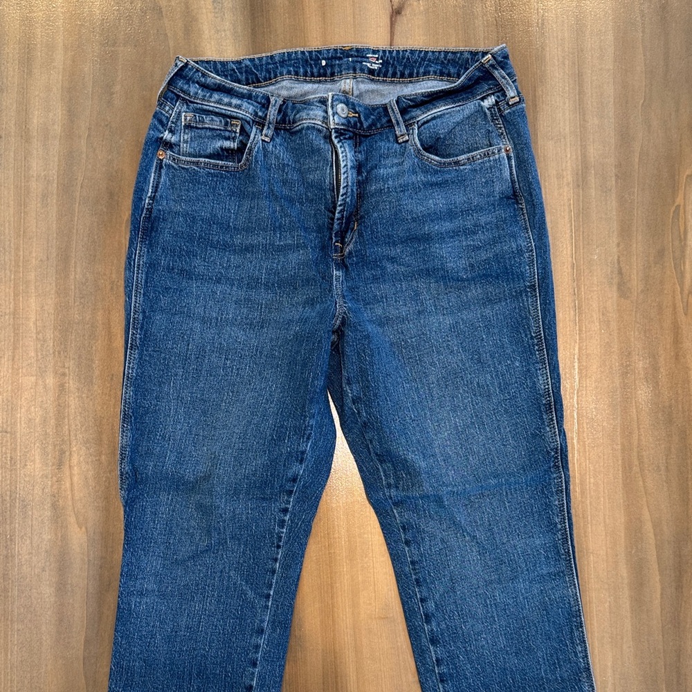 Old Navy High-Rise Blue Denim Slim Jeans